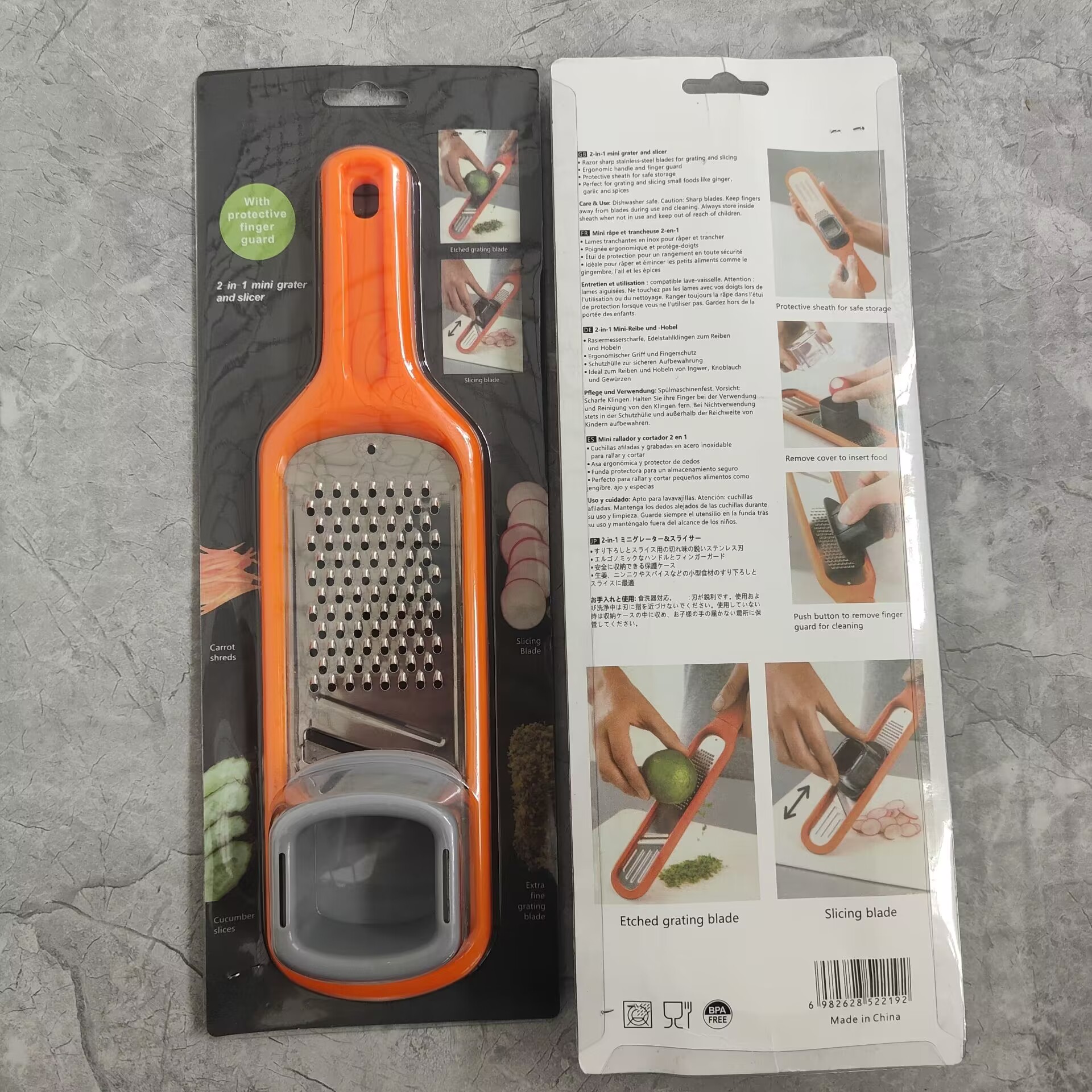 Miniatura 7 de Rallador rebanador 2 en 1 cortador -18